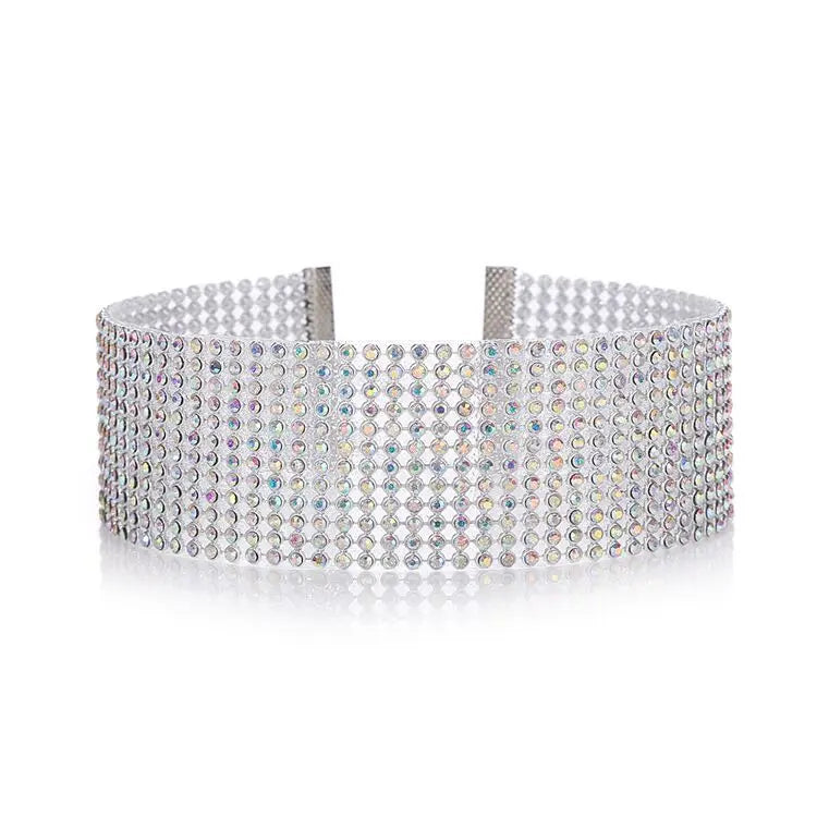 Gargantilha de Strass Brilhante